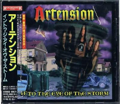 CD ARTENSION - Into The Eye Of The Storm RRCY1028 ROADRUNNER 1996 Non Japan Rock Used