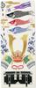 Kenema Tenugui Hand 35 X Martial Art 50037 Miyamoto-Towel Japanese-Made Chū-dyed Towel, 90cm, Design,