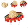 Colorful Fiesta Hat Headband for Spooky Celebrations