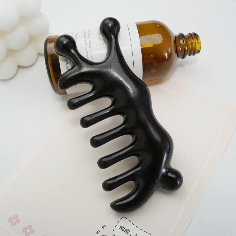 Beiduo Yang Natural Sandalwood Head Meridian Comb