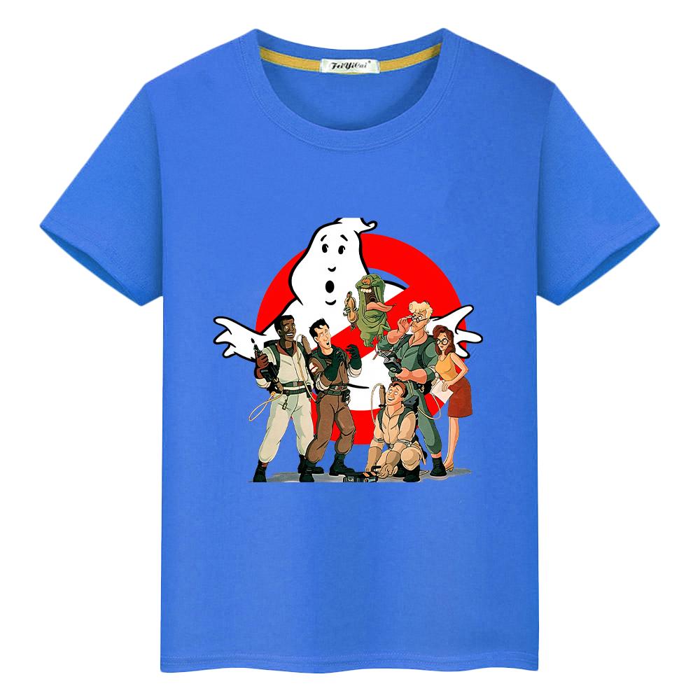 Ghostbusterst Anime krátké tričko pro děti chlapec 10let Kawaii potisk 100% bavlna pride tričko y2k oblečení pro batolata a dívky dětské oblečení