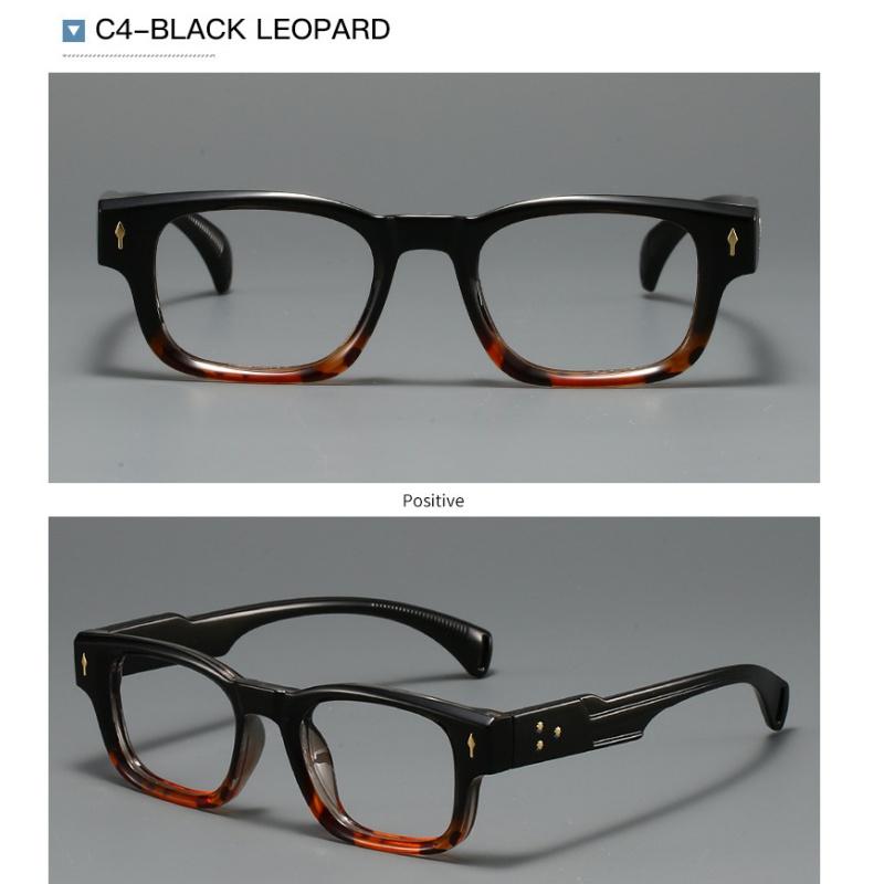 Women's eyewear, men's and women's fashion oversized square glasses