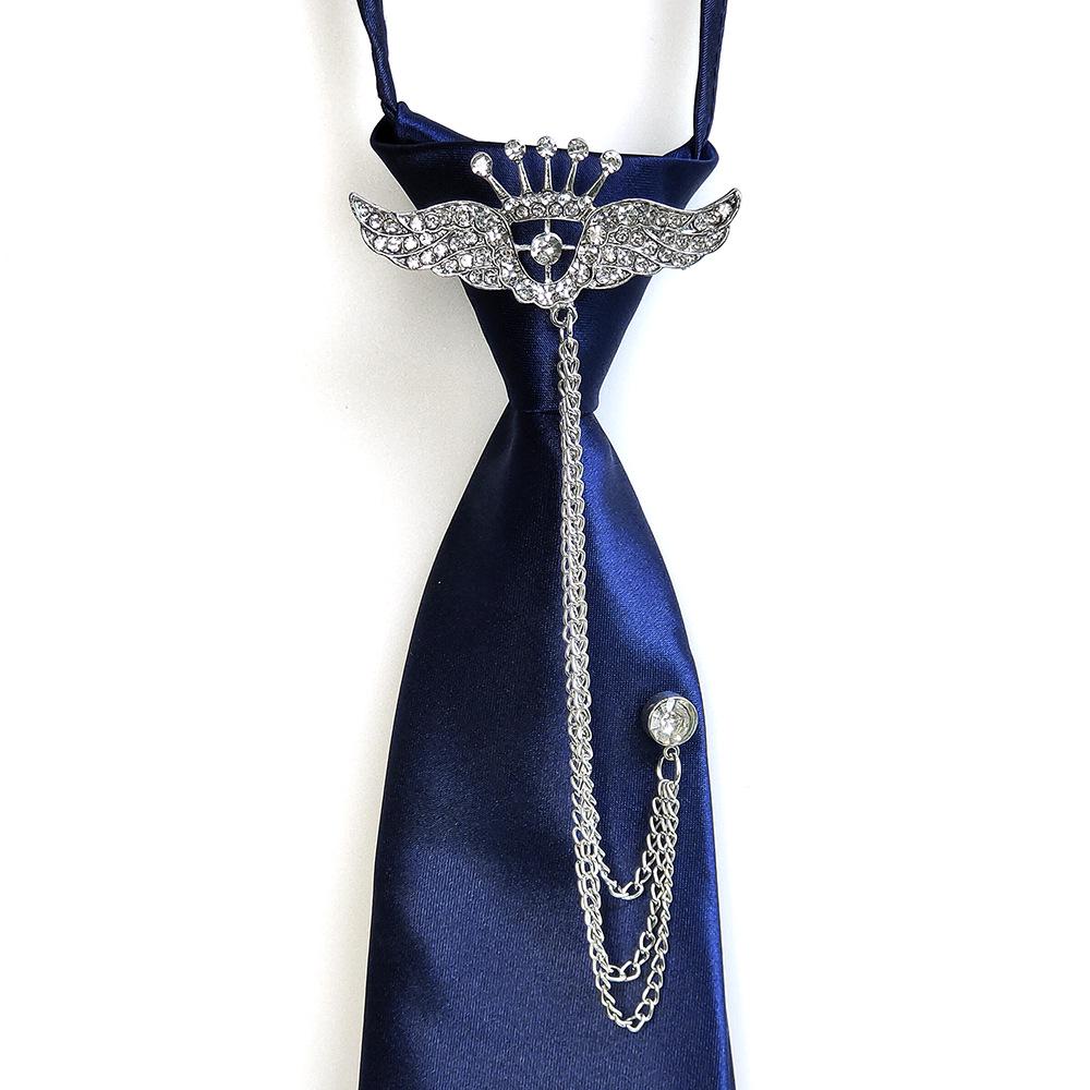 Unisex Japanese & Korean Academy Style No-Tie Uniform Collar Ornament - Fashion Tie for JK Girl Shirts