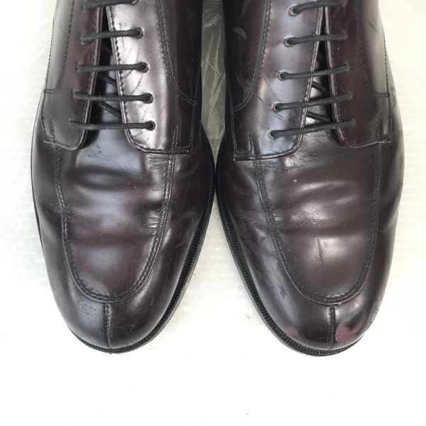 Cole Haan All Leather Handmade U-Tip Shoes [10.5D/28.5/Brown Red](USED)