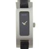 Watches 3900L blackDial Stainless Steel/Embossed Leather Quartz Analog Display Women Used