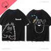 Famous Cartoons Barbapapa Double SidedPrinted T Shirt Casual Funny Kawaii Tops Boys Girls Aesthetic Teenager Outfits Graphic