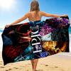 1Pc Epic Musical Adventure Beach Towel, Quick Dry, Multi-Use for Beach Pool Gym Yoga Home Travel, Christmas, Halloween, Xmas Gift S929203