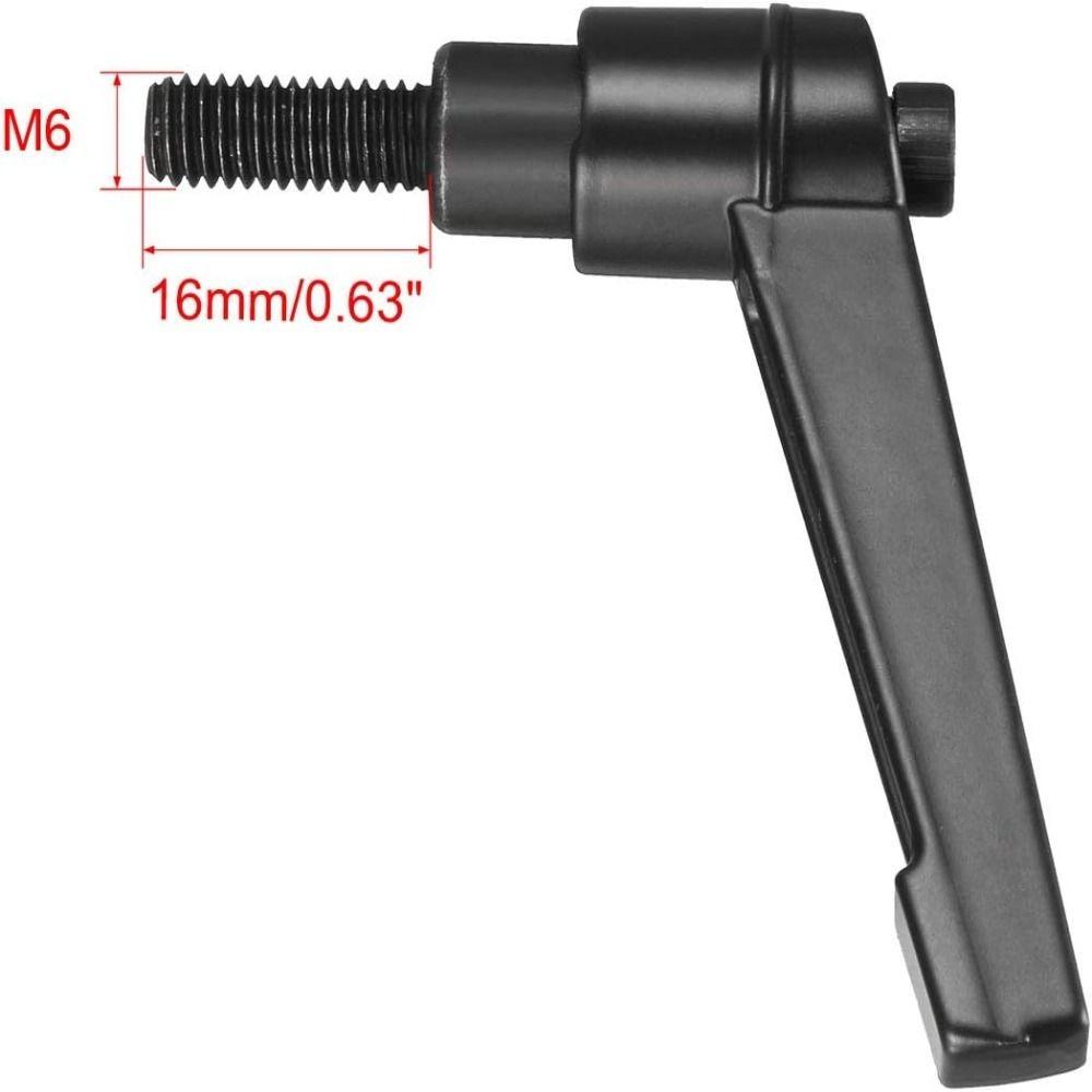 

4 шт. M10*30 мм резьба кнопка трещотка цинковый сплав блокировка вращающиеся винтовые ручки M6x16mm-4 Pcs
