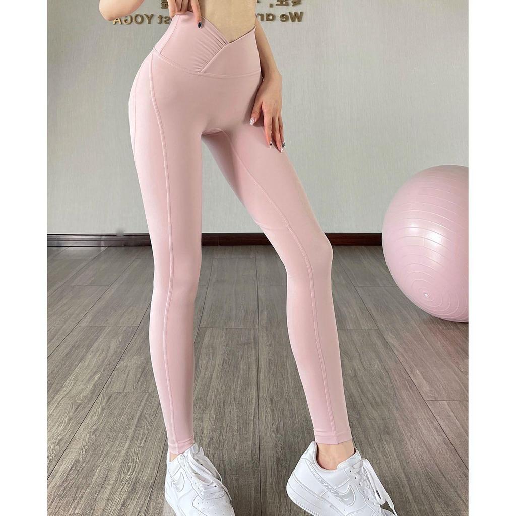 High-Waisted Quick-Drying Yoga Pants - Slimming, Elastic, Hip-Lifting Sportswear for Women