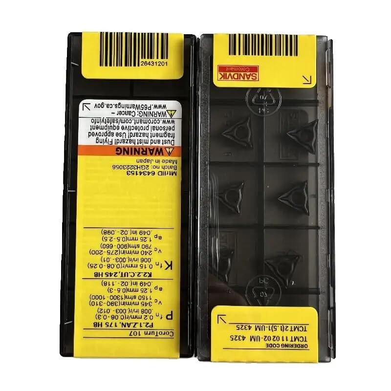 Original Sandvik / TCMT110202-UM 4325  / CNC lathe carbide blade 10 PCS