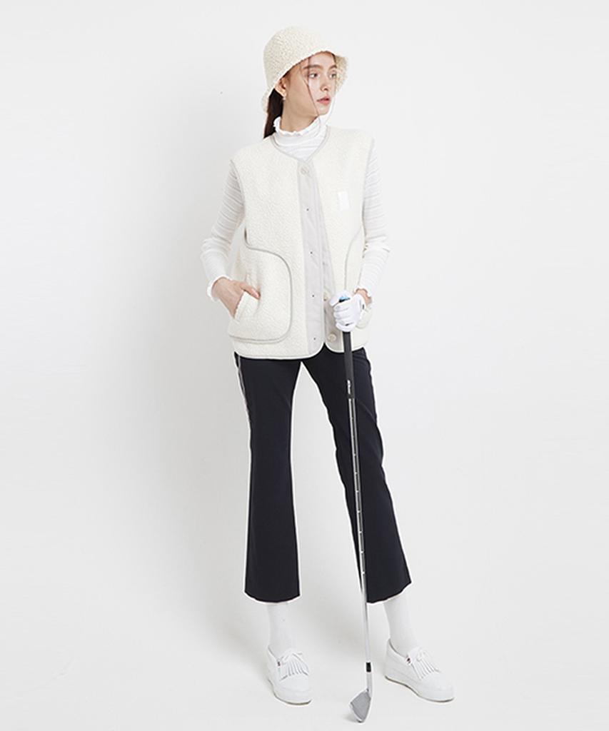 AVEN Pocket Sideline Bootcut Pants Navy