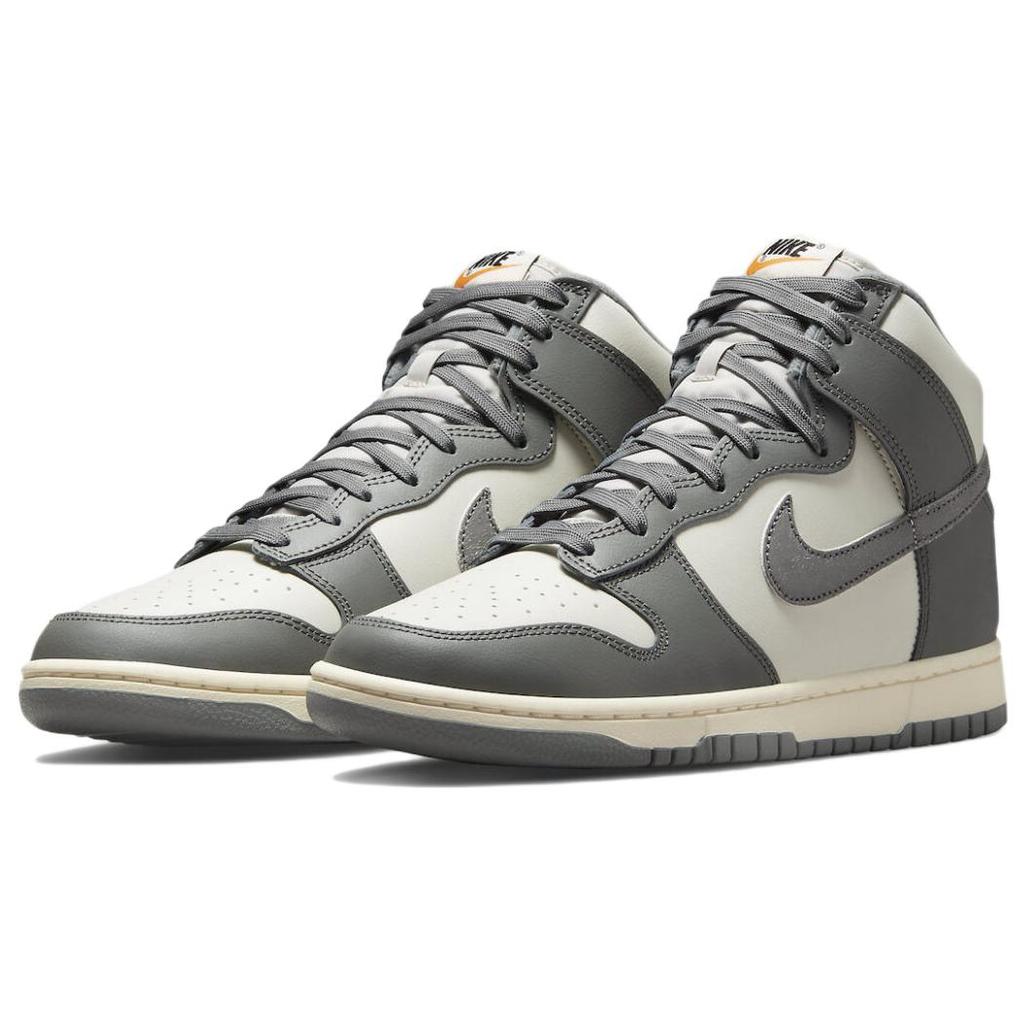 New Nike Dunk High Vintage Light Bone Grey DM0582-001