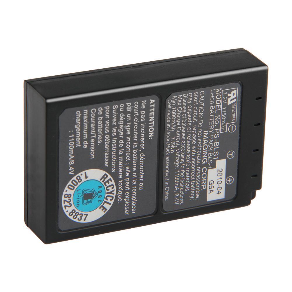 Replacement Camera Battery PS-BLS1 For Olympus E-P1 E-P2 E-PL1 E-P3 E-PL3 E-PM1 E-620 1150mAh