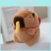 Plush Capybara Keychain Doll Pendant Decoration Birthday Gift Kitchen Animal