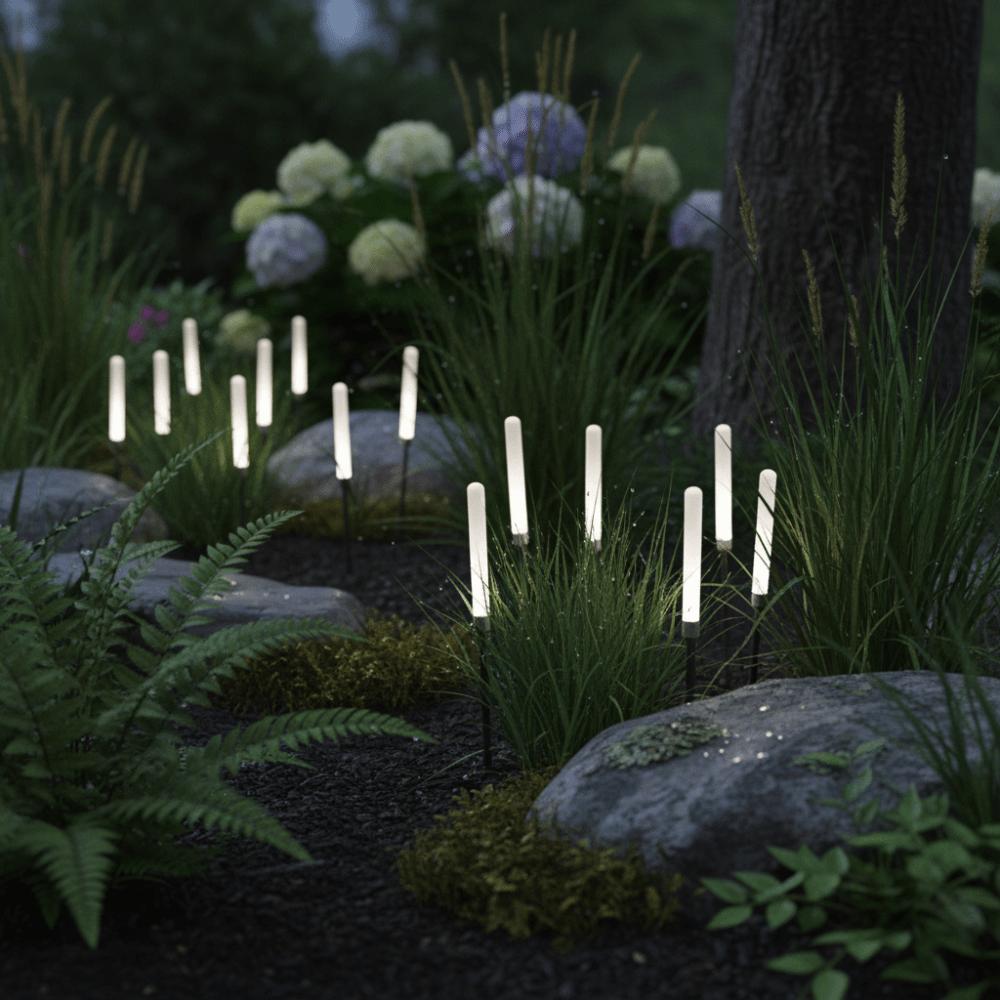 Waterproof Lawn Lamp Acrylic Outdoor Decorate Lamp Reed Lamp Landscape Lighting  Outdoor