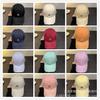 New Ripped Embroidered Letter Baseball Cap for Men and Women Spring and Summer Versatile Face Small Fashion Cap