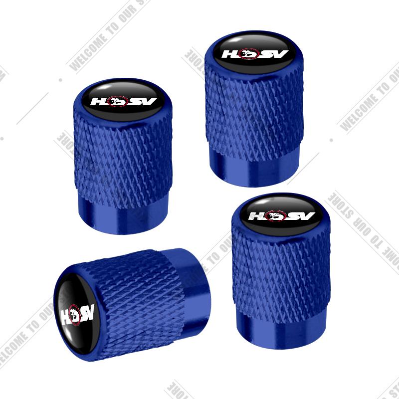 Car CNC Aluminum Lion HSV Emblem For Holden Special Vehicle Chevrolet GTS Colorado VX 4pcs Tire Valve Air Port Stem Cover Caps