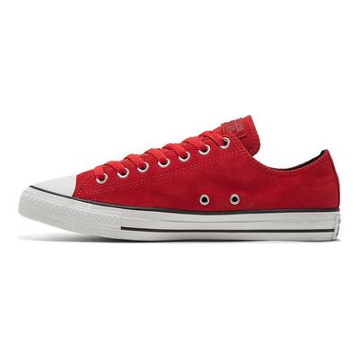 Chuck Taylor All Star Confortable Décontracté Polyvalent Baskets Unisexe Toile Basse Rouge Blanc 169446C