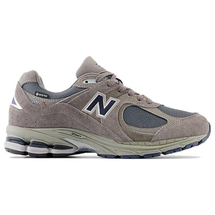 New Balance 2002R GORE-TEX Castlerock Natural Indigo Uniseksowe Trampki Szary Szczotkowany Nikiel M2002RXC