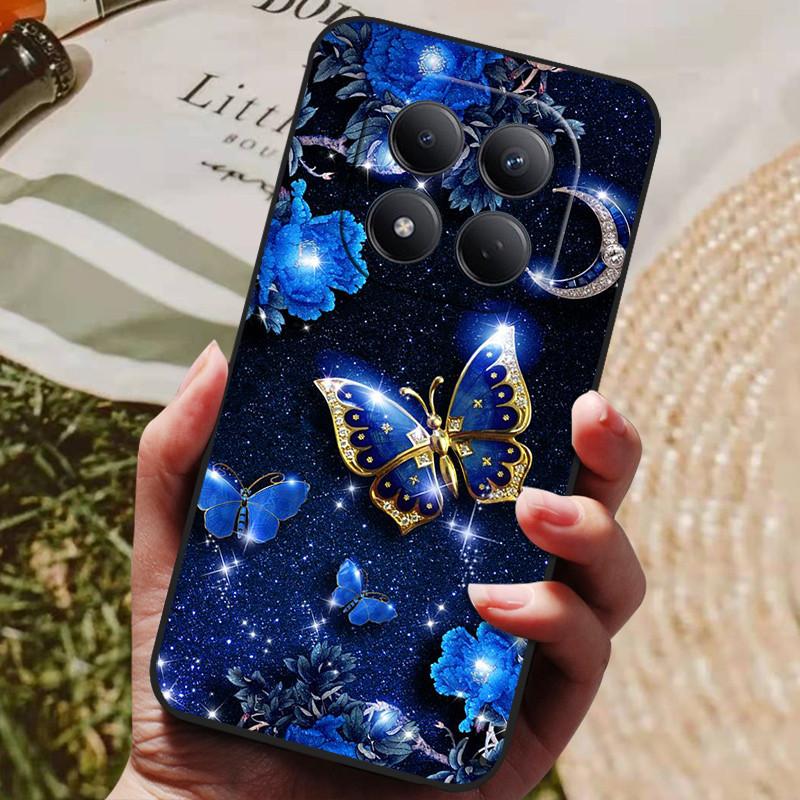 For Xiaomi Redmi Note 15 Pro 4G Glabal Case Luxury Painted Phone Silicon Back Cover For Redmi Note 15 Pro 5G Cases Protective