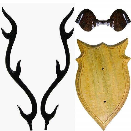 DEER HEAD 50cm wall décor wooden handicraft showpieces products Make your home and office, attractive and different