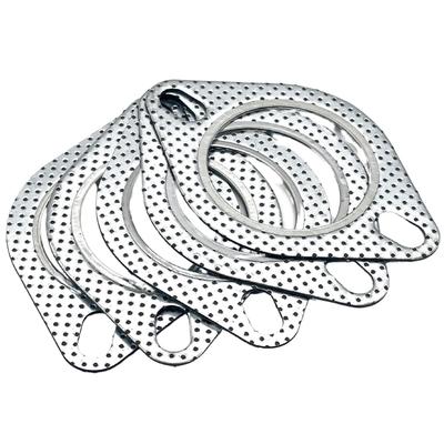Shymie Muffler Gasket, 60mm Diameter, Cover, Engine Turbo Muffler, Motorcycle Exhaust Flange, Metal Ring, Set of 5
