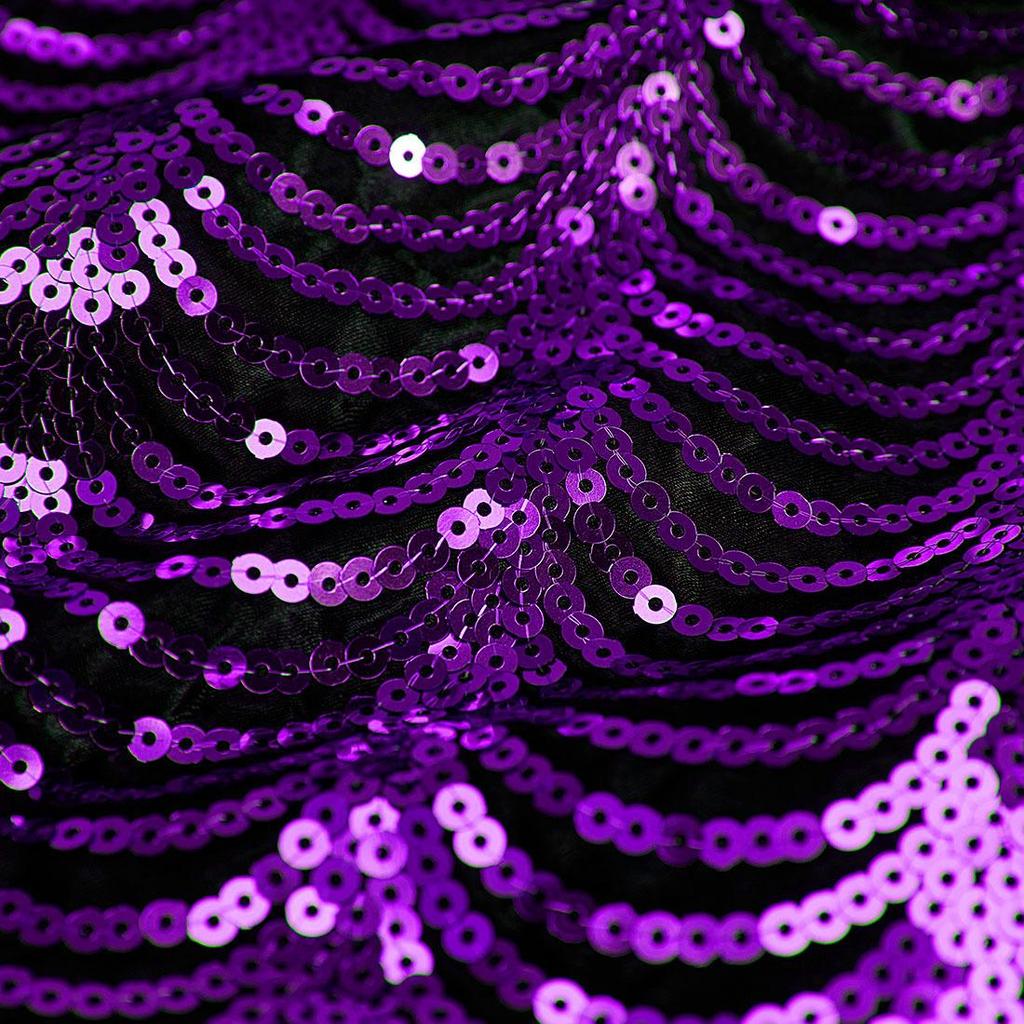 PYJTRL Erkek Moda Panelli Dalga Parlak Pullu Takım Ceket Blazer