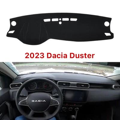 Couverture de tableau de bord de décoration intérieure de voiture, Cape de tapis pour RENAULT DUSTER DACIA DUSTER + tapis pare-soleil