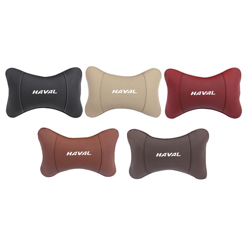 1Pcs Car Seat Headrest Auto Logo Neck Pillow For Great Wall Haval H1 H2S M6 H3 H4 H5 H6 H7 H8 F5 F7X H2 F7 H9 H6-Coupe