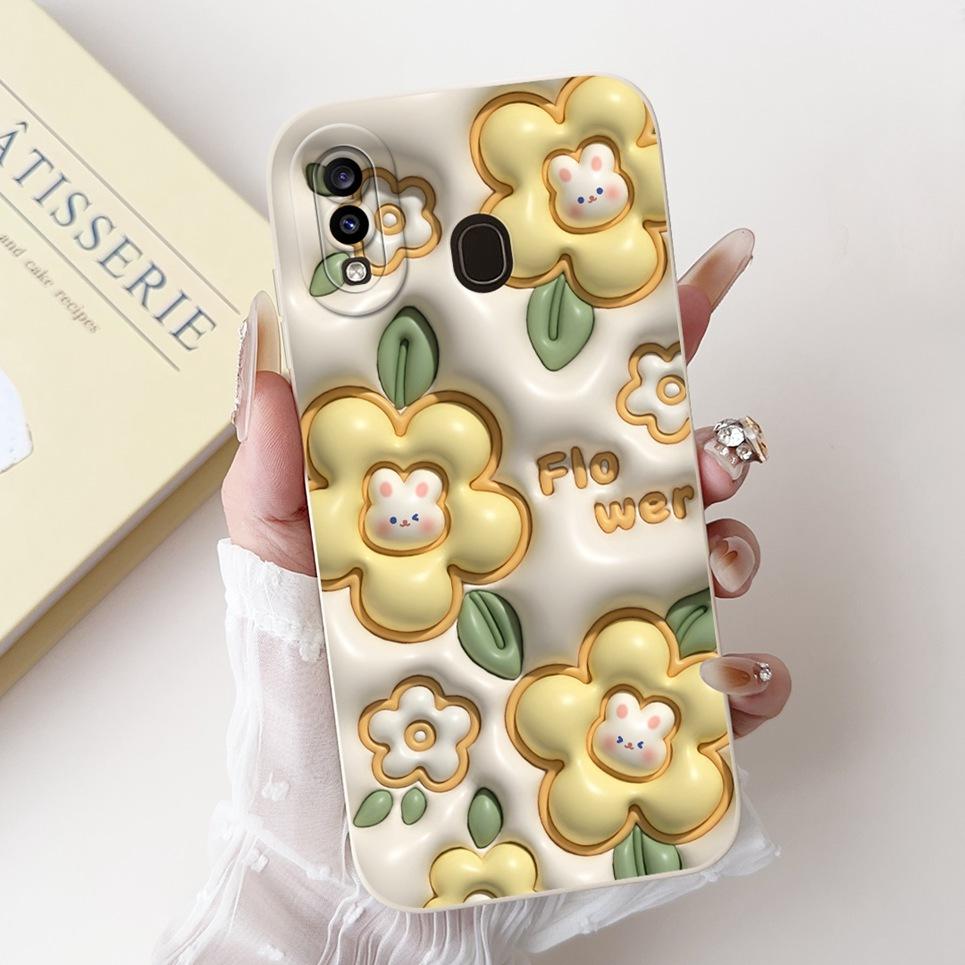 For Samsung Galaxy A20 A20s A30 M10s Case Stylish Painted Soft Silicone TPU Phone Back Cover For Samsung M10s A105F A107F Funda