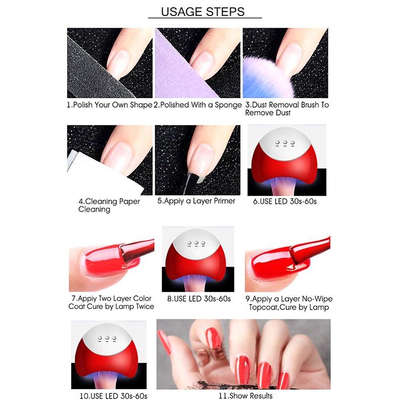 Mobray 80 Colors Gel Nail Polish 8ML Semi Permanent Gel Lacquer Soak Off UV Gel for Nail Art