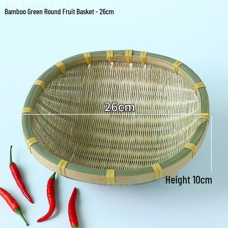 

Thickened Round Plastic Storage Basket
