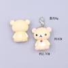 Rilakkuma Korilakkuma Key Chain Couple Relax Bear Cute Keychains New Bags Car Keys Ring Pendant Decor Kids Toys Best Friend Gift