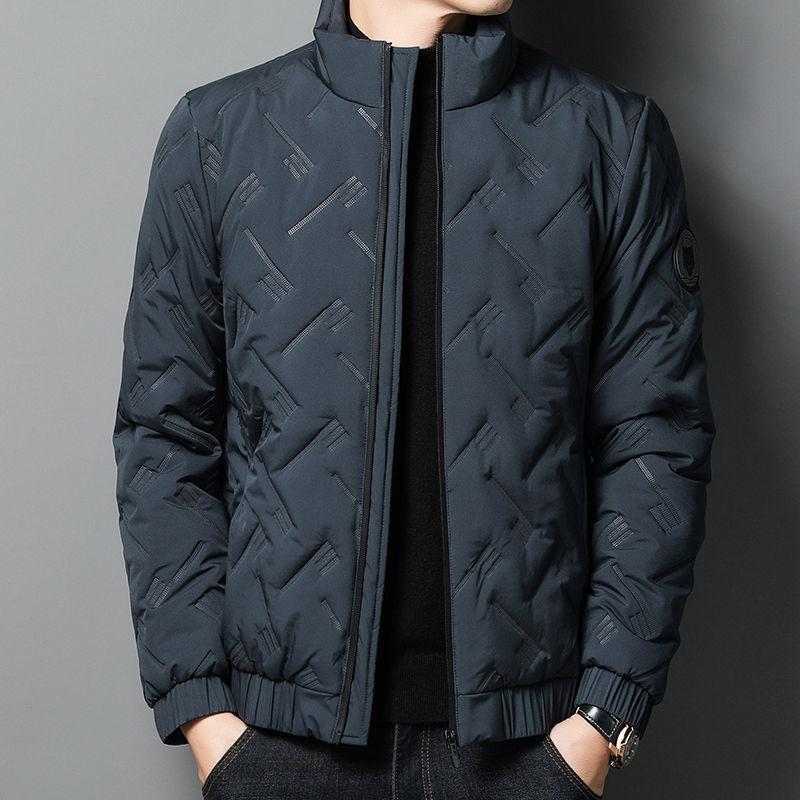 

Новая зимняя хлопковая одежда с подкладкой мужская голова тигра утолщенная хлопковая одежда модный тренд хлопковая одежда утолщенная хлопковая одежда 6XL темно-синий