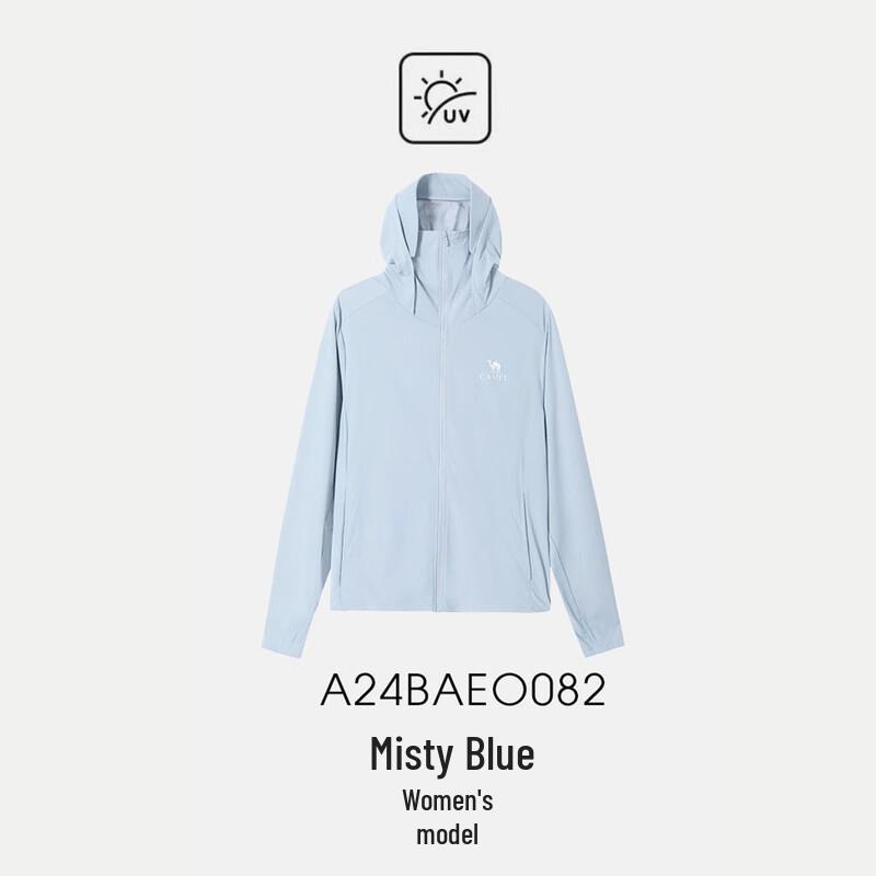 Женская вязаная куртка с капюшоном и защитой от солнца, цвет верблюда