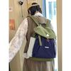 Student backpack new simple niche design casual versatile lightweight backpack