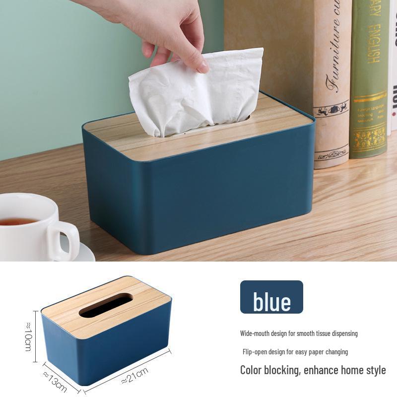 

Многофункциональная деревянная крышка, коробка для салфеток и подставка для пульта