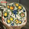 Handmade Metal Tin Plate Wall Art Home Decor 20x20cm