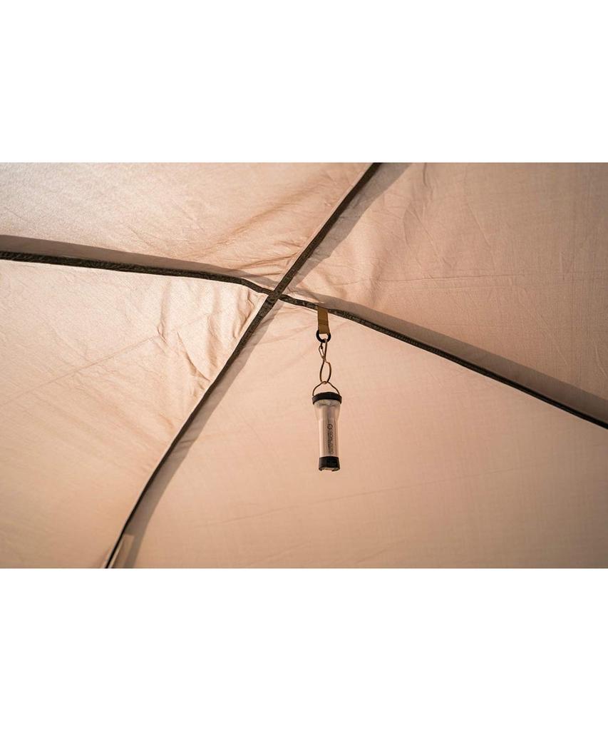 Ogawa Outdoor Camping Tarp Car Side Tarp AL-2 Dark Brown 2334