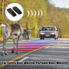 Deer Horn 1 Pair Ultrasonic Horn Save Animal Whistles Alert For Night Highway Camping Road Trip Driving Commute Hiking Wildlife