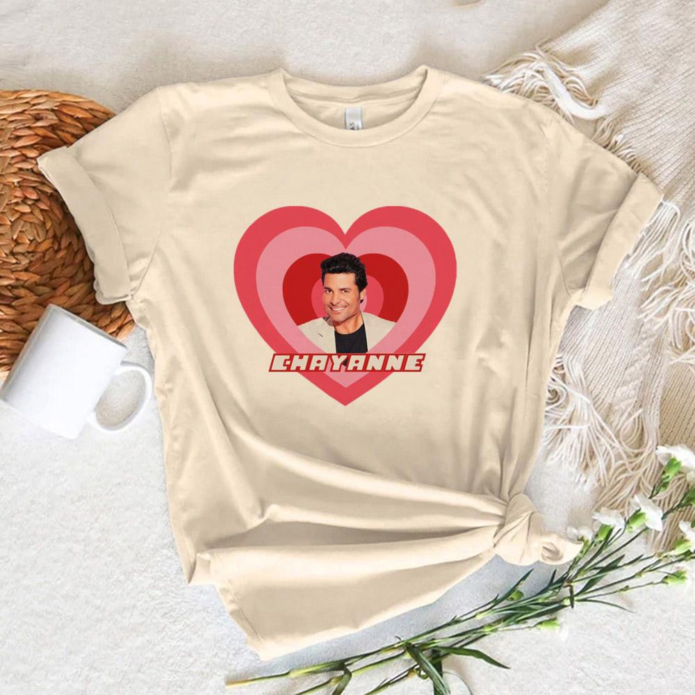 

Chayanne tshirt Women Japanese summer streetwear tshirts feUnisex y2k Unisexga graphic clothing 3XL