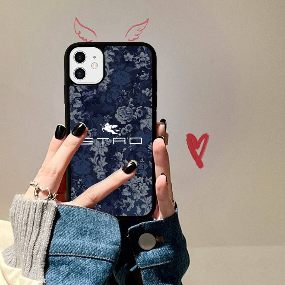 Classic Design E-Etro Phone Case For IPhone 17 16 Pro Max Air 13 12 Mini 14 15 Plus 11 PC+TPU Back Cover