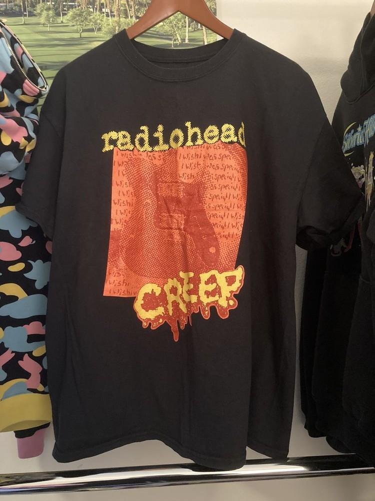 

Radiohead Creep I Wish I Was Special Черная футболка унисекс с коротким рукавом KH11643 Футболка унисекс XXL