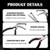 2Pcs Electrical Disconnect Pliers, Electrical Connector Pliers for Cars, Fuel Line Petrol Clip Pipe Plier, Automotive Hose Disconnect Tools for Push