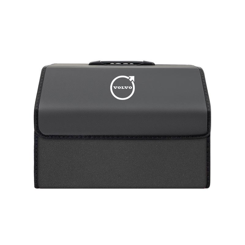 Car Interiors Leather Storage Box Toolcase Multiuse Organizer Bag For Volvo Rdesign V60 V40 XC90 S60 C30 XC60 V50 V70 XC40 S80