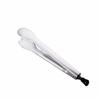 Thickened Sus304 Stainless Steel Tongs 304 Round Head Bread Tongs Baking Tools Barbecue Tongs Steak Tongs Food Tongs