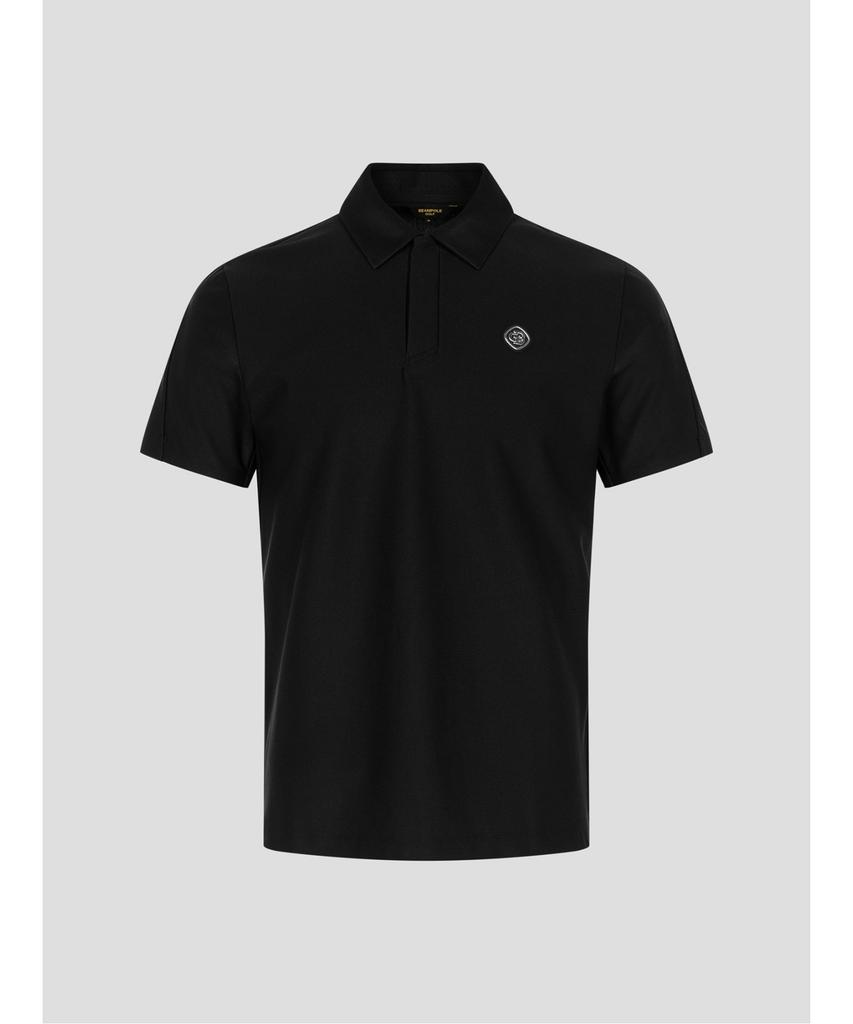 BEANPOLE GOLF [B_Under] Men'S 3D Pattern Short Sleeve Collared Tee - Black