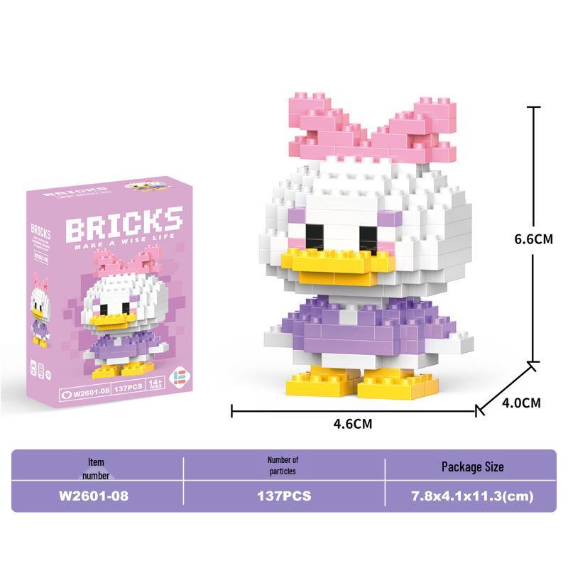 Santa Claus Micro Bricks Educational Toy - Compatible with LEGO, Building Blocks for Kids