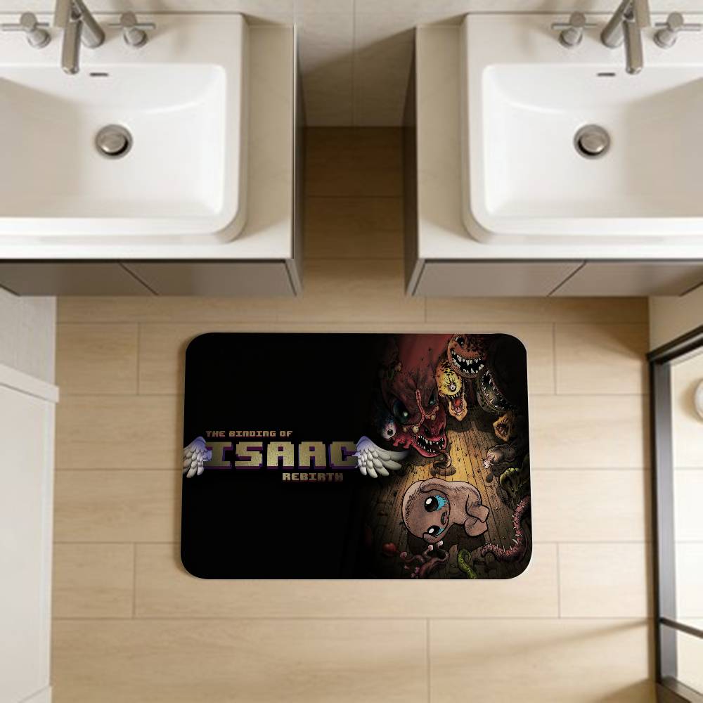 Game The Binding Of Isaac Floor Mat Rectangle Anti-slip Home Soft Badmat Front Door Indoor Outdoor Mat Welcome Doormat