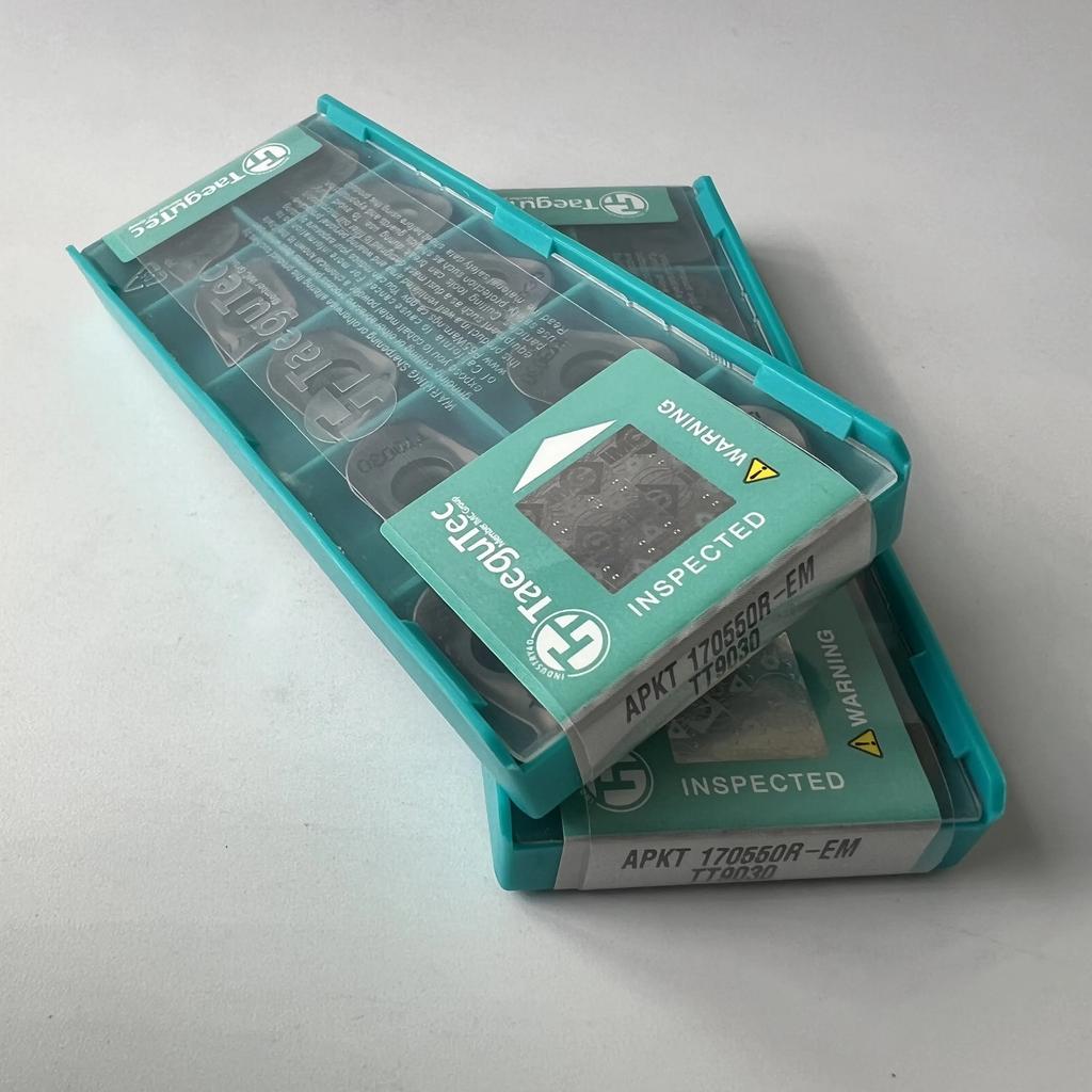 TaeguTec / APKT170550R-EM TT9030 /Original Genuine CNC Alloy Blade 10 PCS